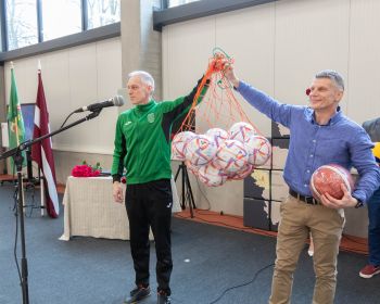 Viļānu vidusskolas sporta halles atklāšanas pasākums