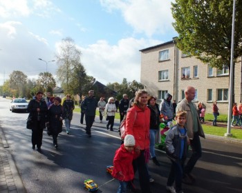 Viļānos izbraukumā devās neparasti transportlīdzekļi