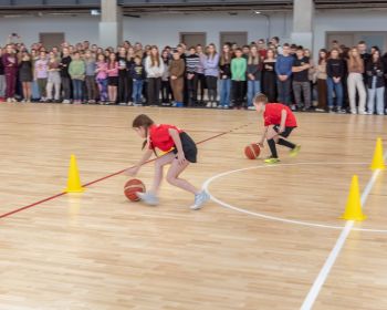 Viļānu vidusskolas sporta halles atklāšanas pasākums