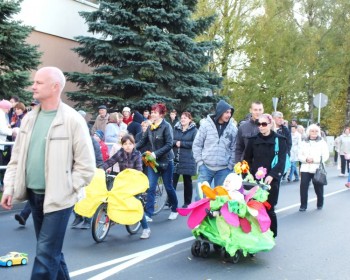 Viļānos izbraukumā devās neparasti transportlīdzekļi