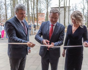 Viļānu vidusskolas sporta halles atklāšanas pasākums