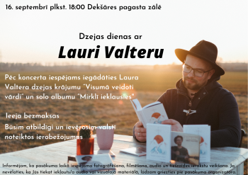 Dzejas dienas ar Lauri Valteru