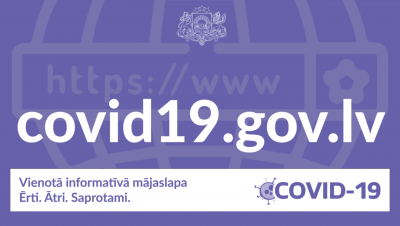 Vienotā informatīvā mājaslapa par Covid-19