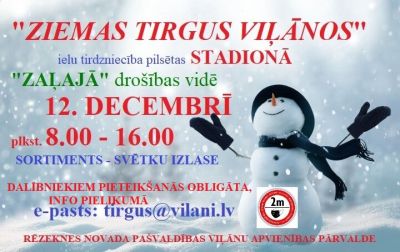 ZIEMAS TIRGUS VIĻĀNOS