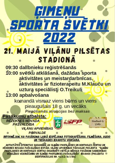 Ģimeņu sporta svētki 2022