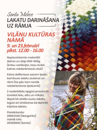 Lakatu darināšanas meistardarbnīca