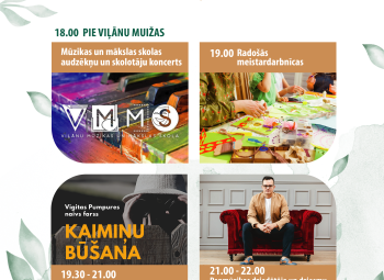 Muižas vakars Viļānos