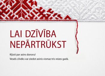 27.jūnijs - Donoru diena Viļānos! 