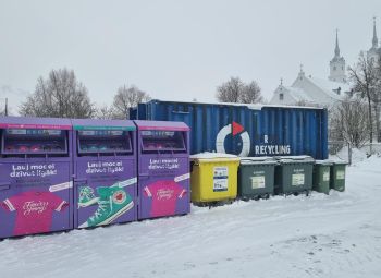 Tekstila konteineri Viļānos