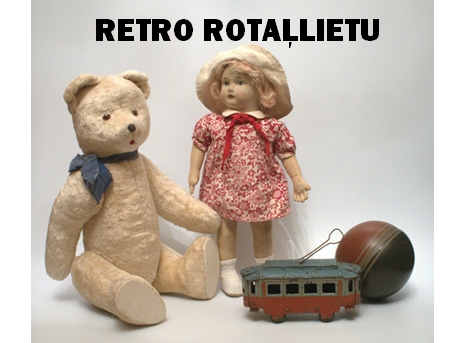 Retro rotaļlietu izstāde